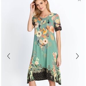 Johnny Was Millay Swing Dress S / floral / NWT $180